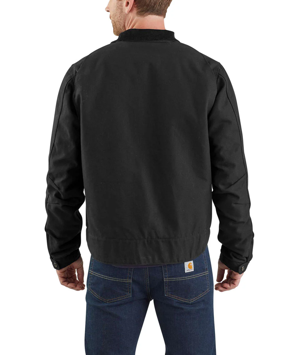 Carhartt Duck Detroit Jacket - Black - Image 4