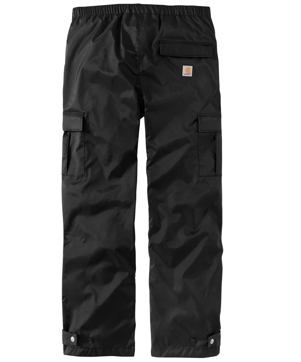 Carhartt Storm Defender Waterproof Rain Pants - Black - Image 3