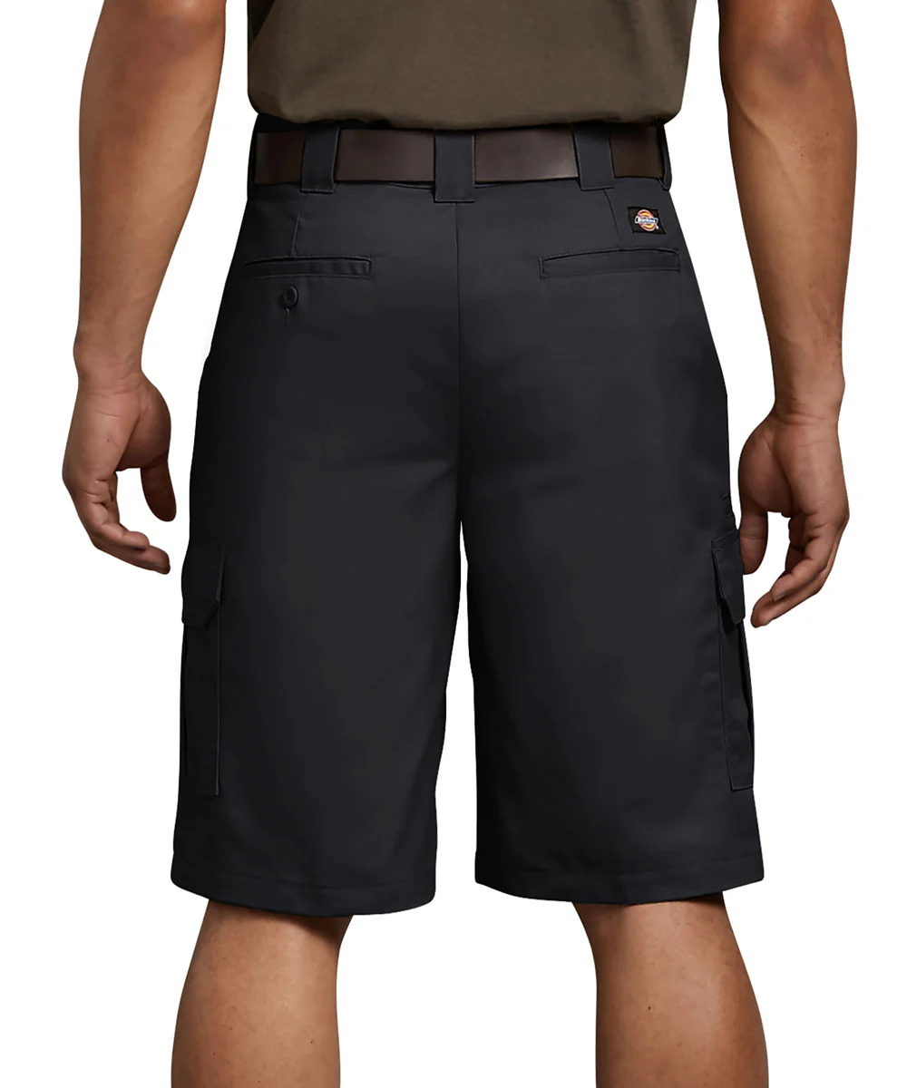 Dickies Men's Twill 11” Cargo Shorts - Black - Image 2