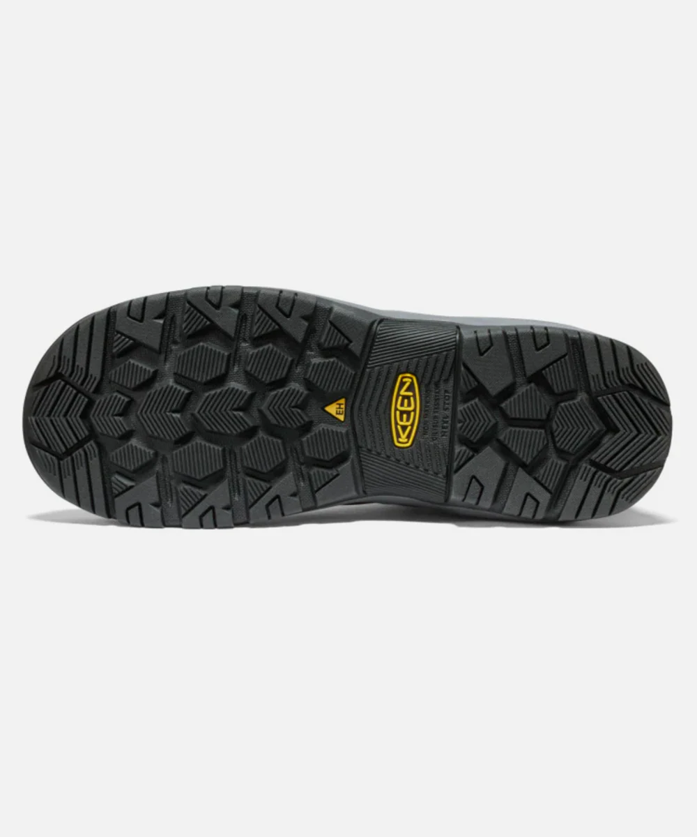 Keen Footwear Evanston Waterproof Carbon Fiber Toe Work Boots - Bison/Black - Image 4