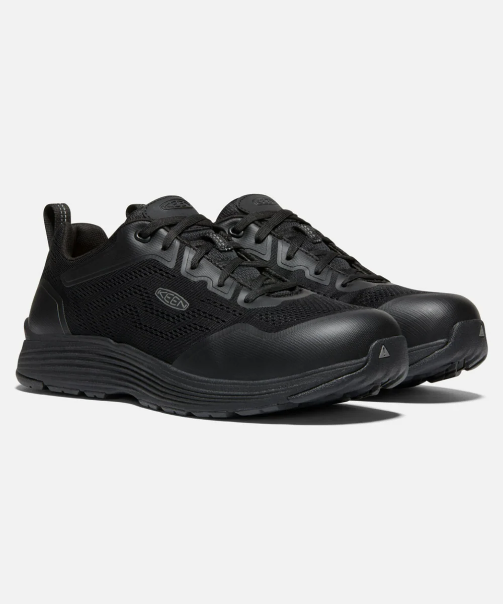 Keen Sparta 2 Composite Toe Work Sneakers - Black - Image 2